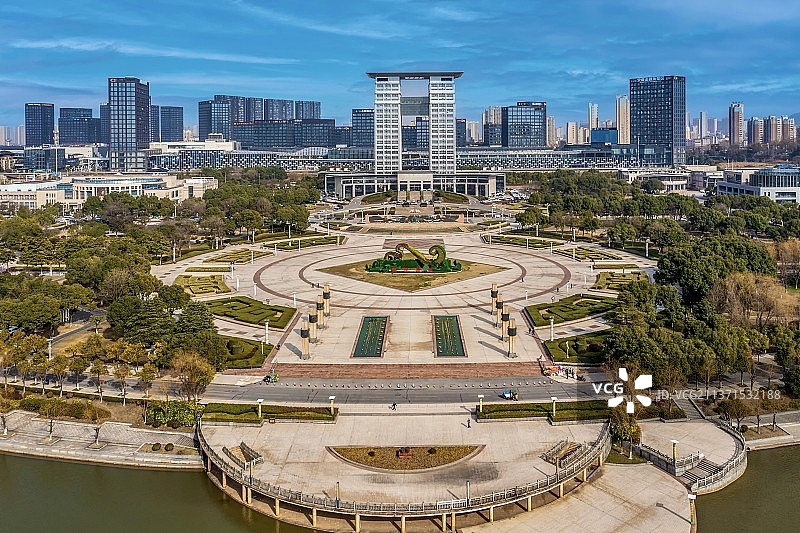 铜陵市政府广场图片素材