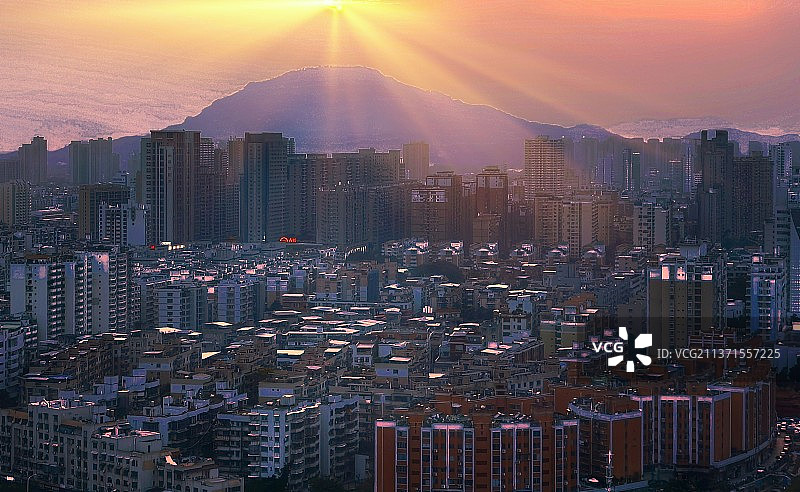 城市风光图片素材