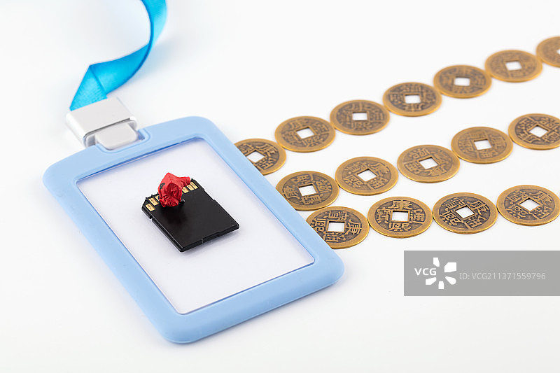 企业信息流失损失概念图片素材