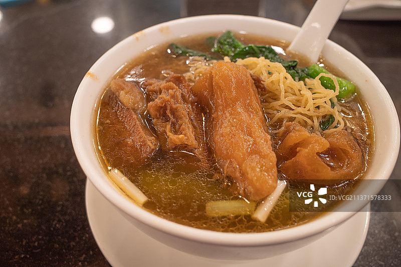 牛腩竹升面图片素材