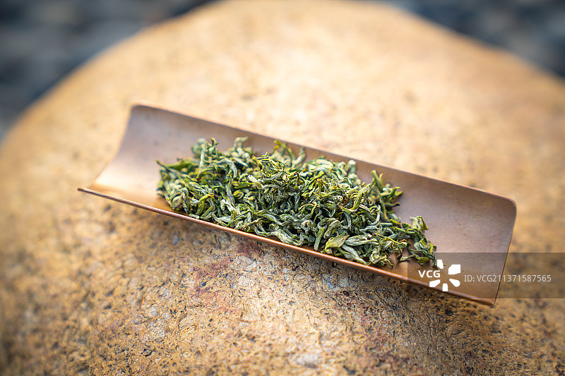 明前绿茶碧螺春图片素材