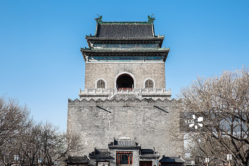 北京钟楼图片素材