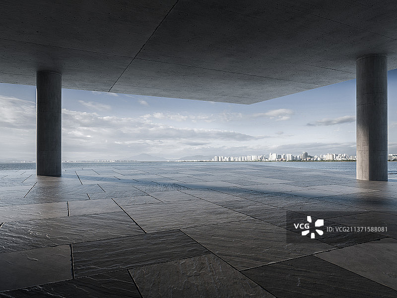 建筑停车场图片素材