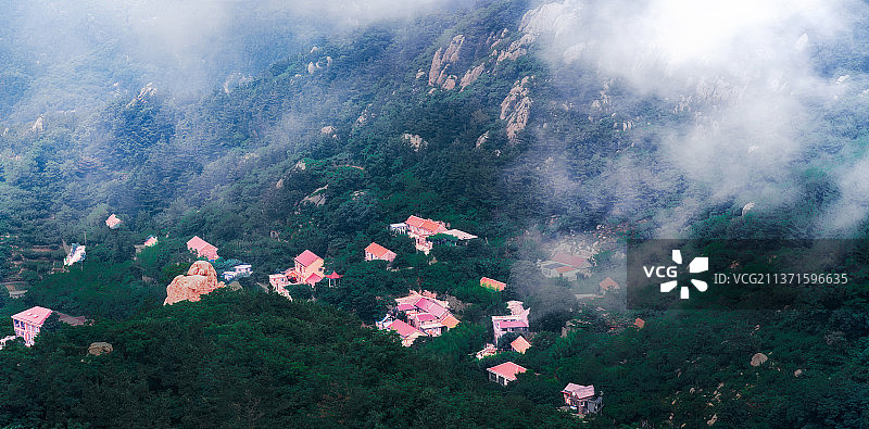 山里人家图片素材