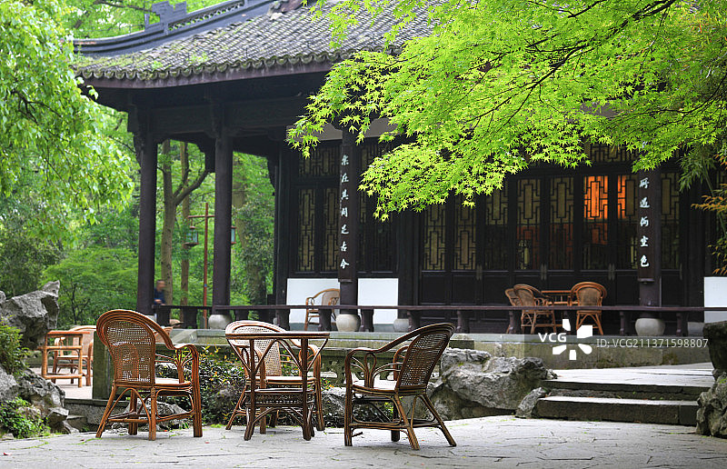 杭州龙井问茶图片素材