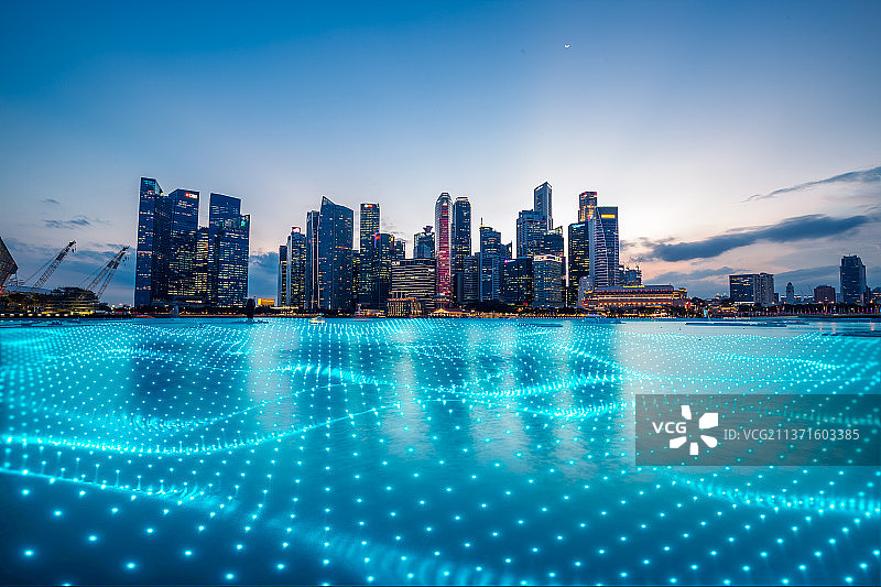 新加坡未来城市图片素材