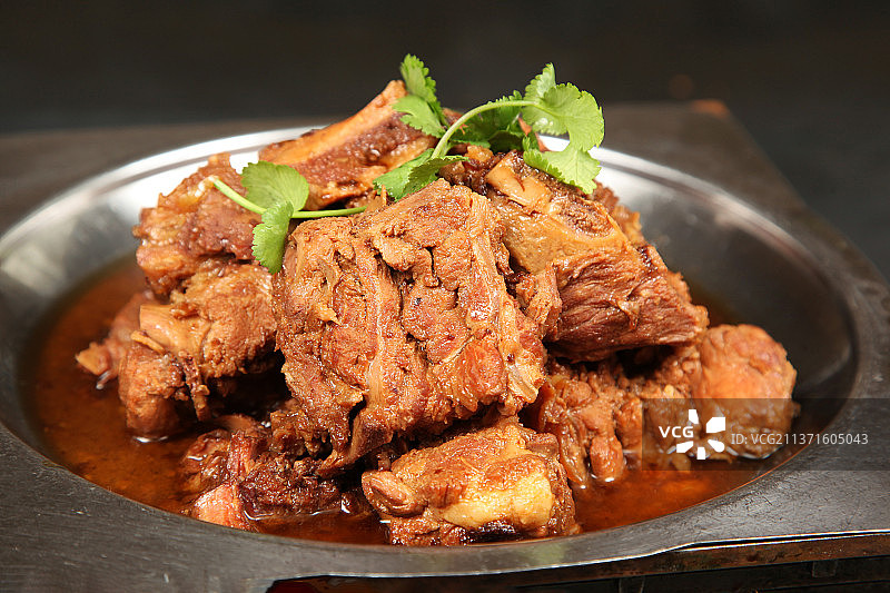 中餐美食-酱脊骨图片素材