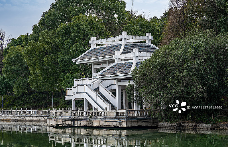 铜陵天井湖公园图片素材