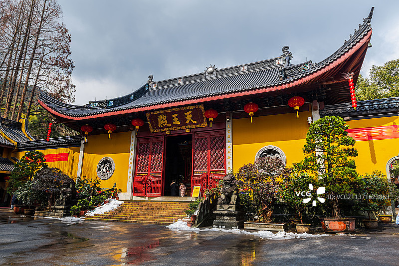 法喜寺，浙江杭州图片素材