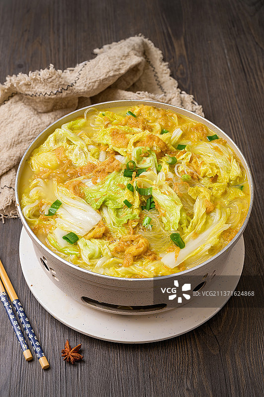 中餐美食-烂糊白菜图片素材