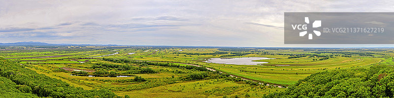 中国黑龙江鸡西虎林珍宝岛图片素材