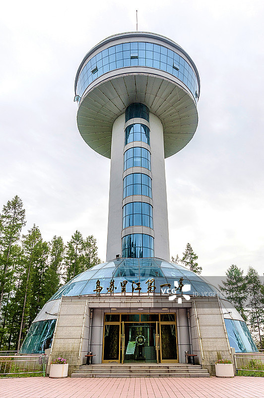 中国黑龙江鸡西乌苏里江国家森林公园图片素材