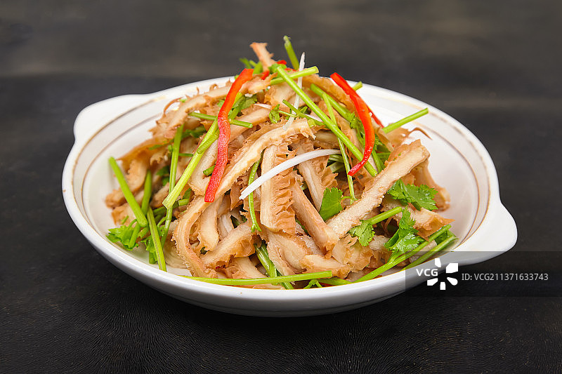 中餐美食-凉拌牛肚图片素材