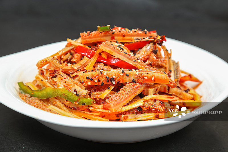 中餐美食-凉拌牛肚图片素材