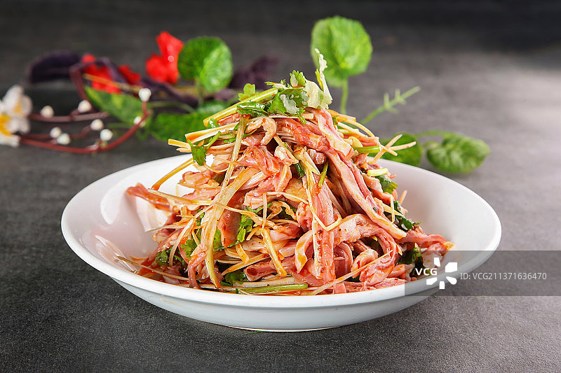 中餐美食-凉拌猪肚图片素材