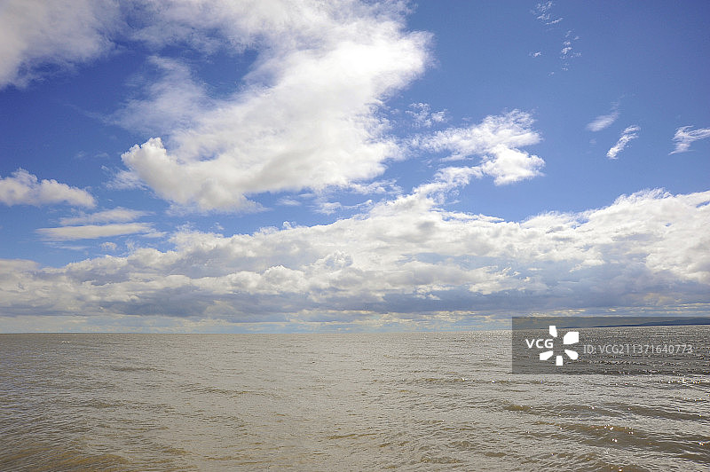 中国黑龙江鸡西密山当壁镇兴凯湖图片素材