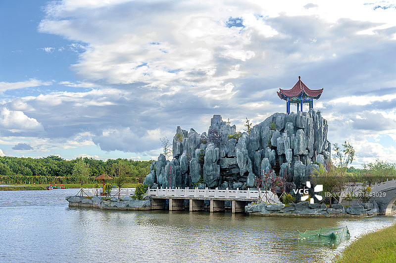 中国黑龙江鸡西当壁镇风光图片素材