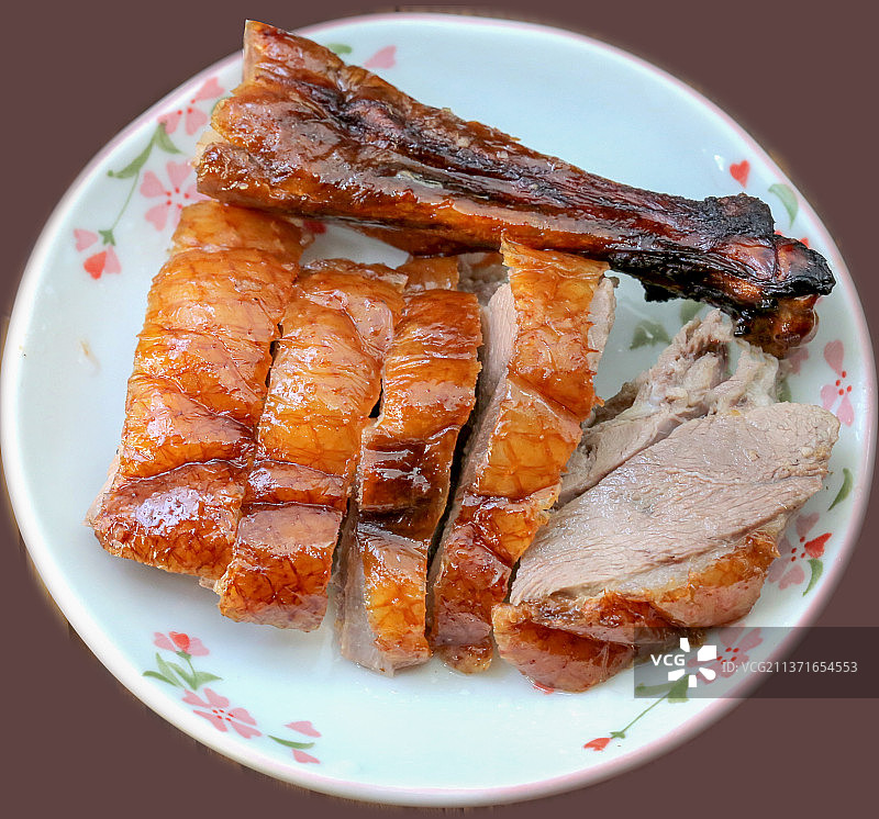 广东美食烧鹅图片素材