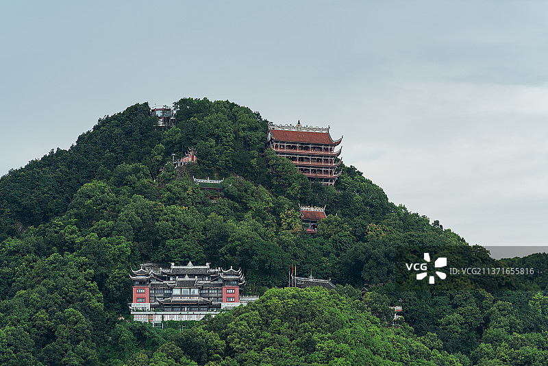 重庆市南山风景区一棵树观景台图片素材