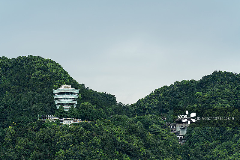 重庆市南山风景区一棵树观景台图片素材