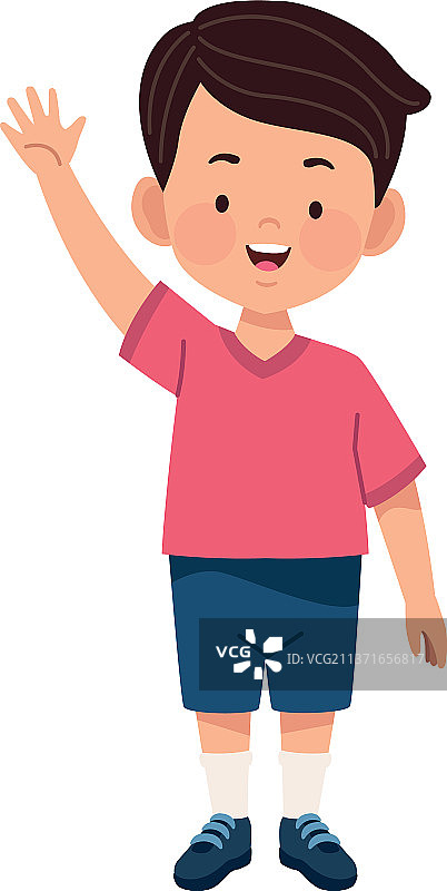 快乐的小男孩图片素材