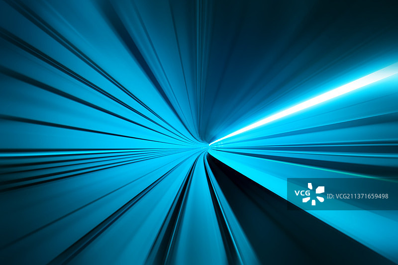 赛博朋克时空隧道放射背景图片素材