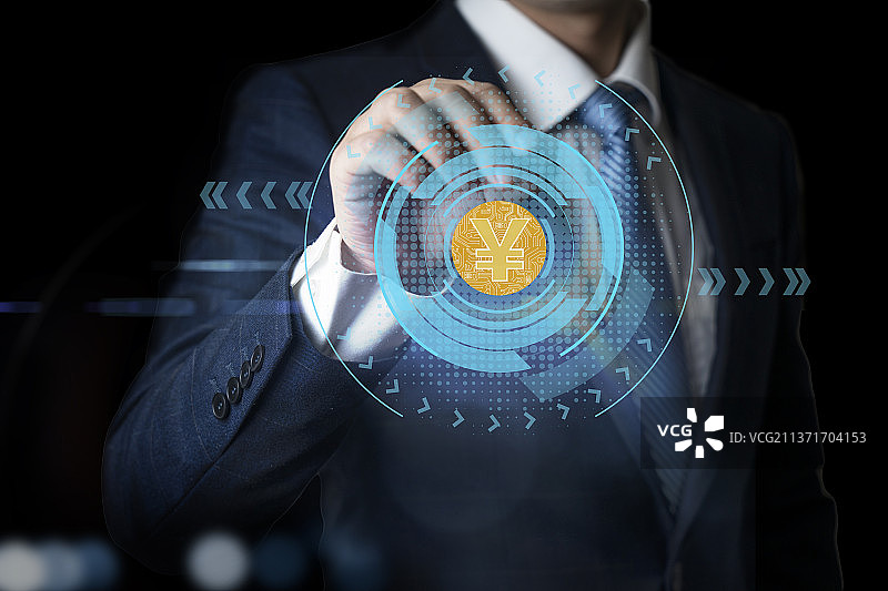 数字人民币，数字货币，区块链，未来，科技，安全，创新，加密，央行，法币，银行图片素材