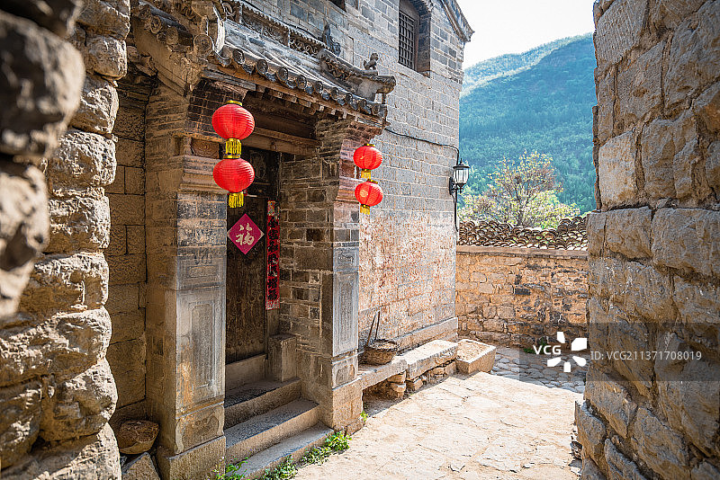 河北井陉吕家村图片素材
