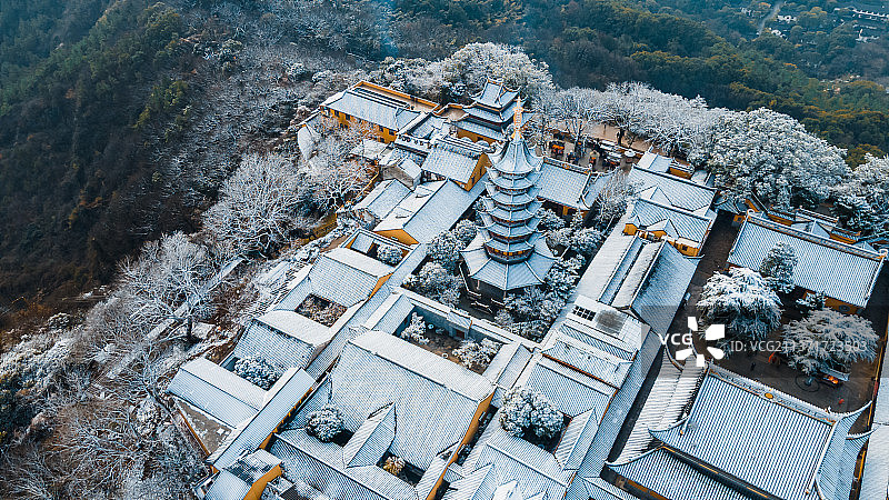 苏州灵岩山图片素材