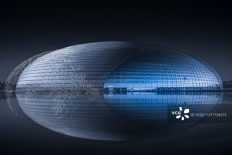 国家大剧院图片素材