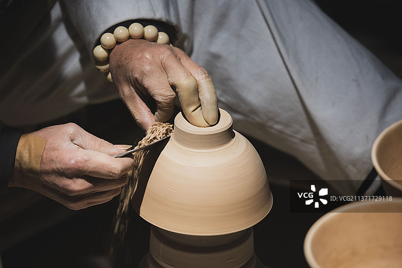 制作陶瓷制品图片素材