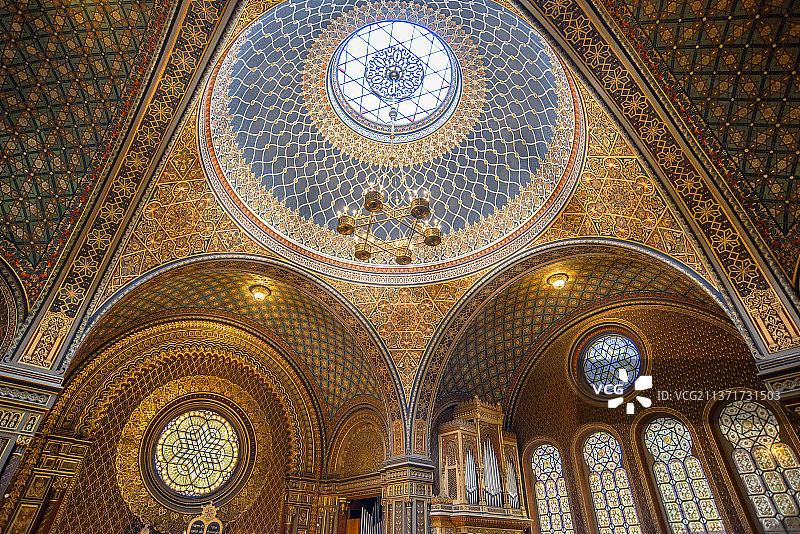 西班牙犹太会堂图片素材