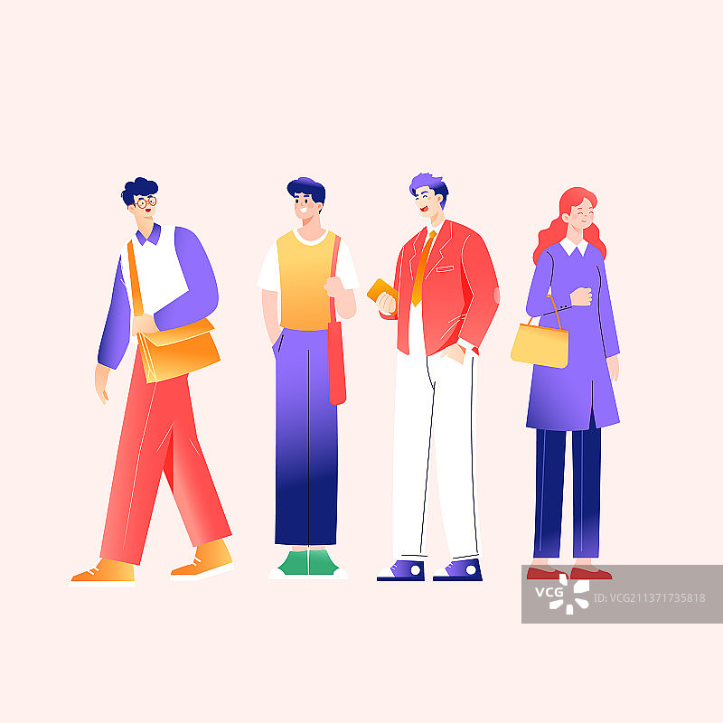 卡通数据财富致富交易学习商务互联网金融理财收益经济股市股票涨跌幅度电梯加速场所科技概念渐变矢量插画图片素材