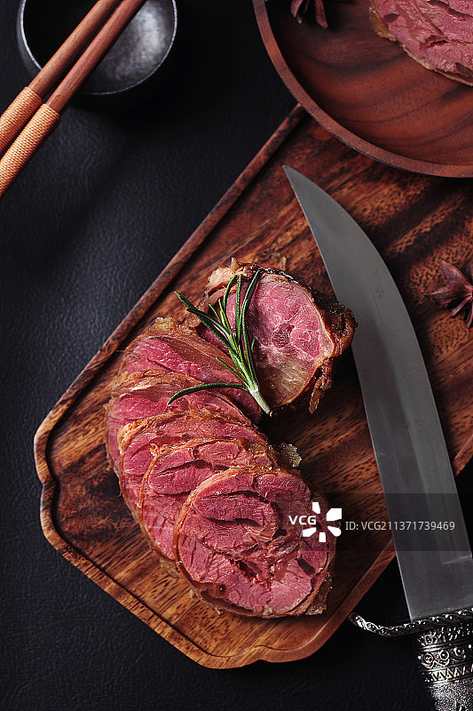 内蒙古酱牛肉图片素材