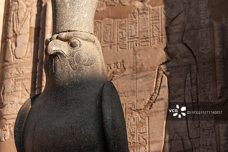 埃及埃德夫之荷鲁斯神庙图片素材