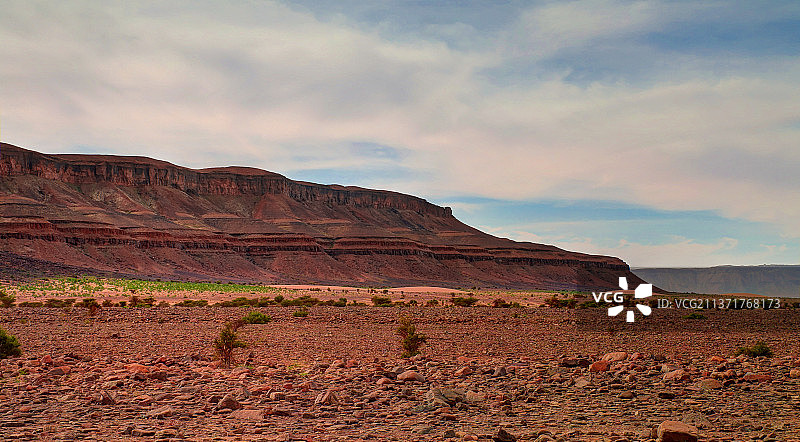 毛里塔尼亚泰尔吉特附近，阿德拉尔山全景图片素材