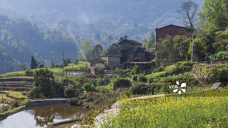 乡村田园风光图片素材