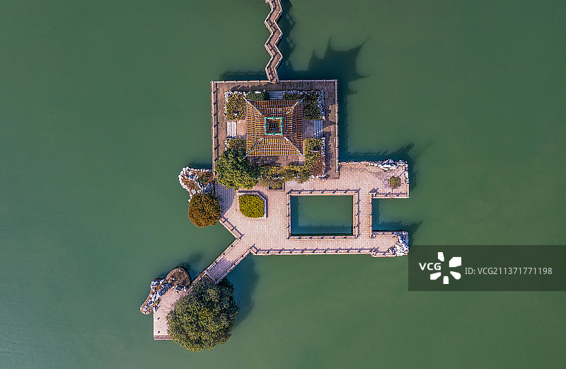 铜陵天井湖公园图片素材