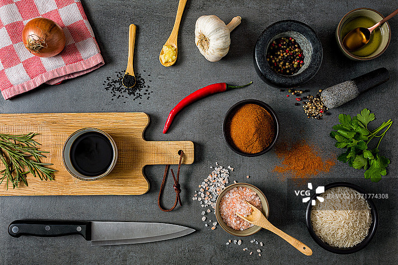 香料和草药静物，荷兰乌特勒支图片素材
