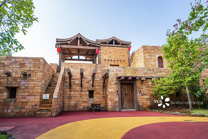 海口市秀英区长影环球100奇幻乐园梨园图片素材