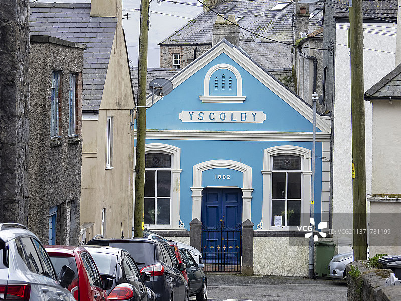 英国安格尔西岛博马里斯的伊斯戈尔迪教堂图片素材