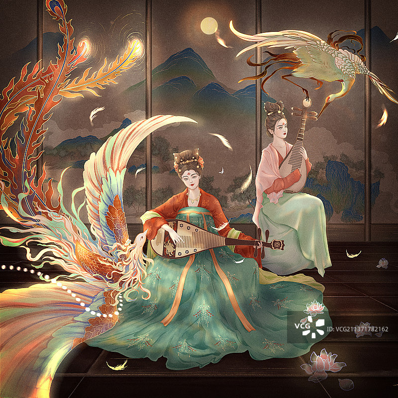 乐师的梦图片素材