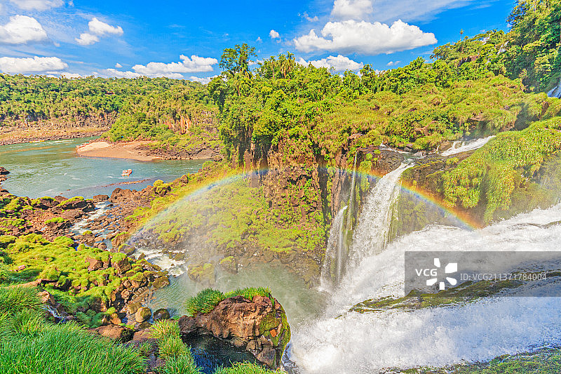 壮观的伊瓜苏国家公园照片图片素材