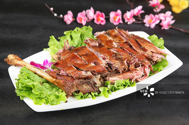中餐美食-酱板鸭图片素材