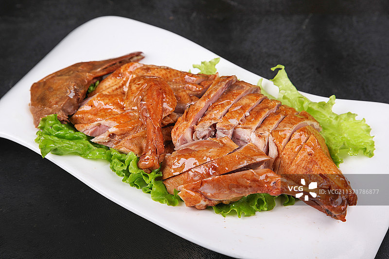 中餐美食-酱板鸭图片素材