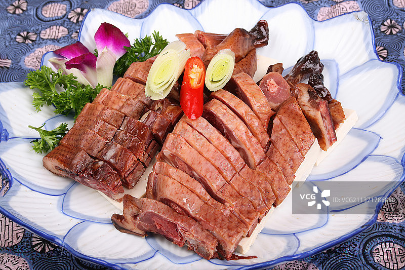 中餐美食-酱板鸭图片素材