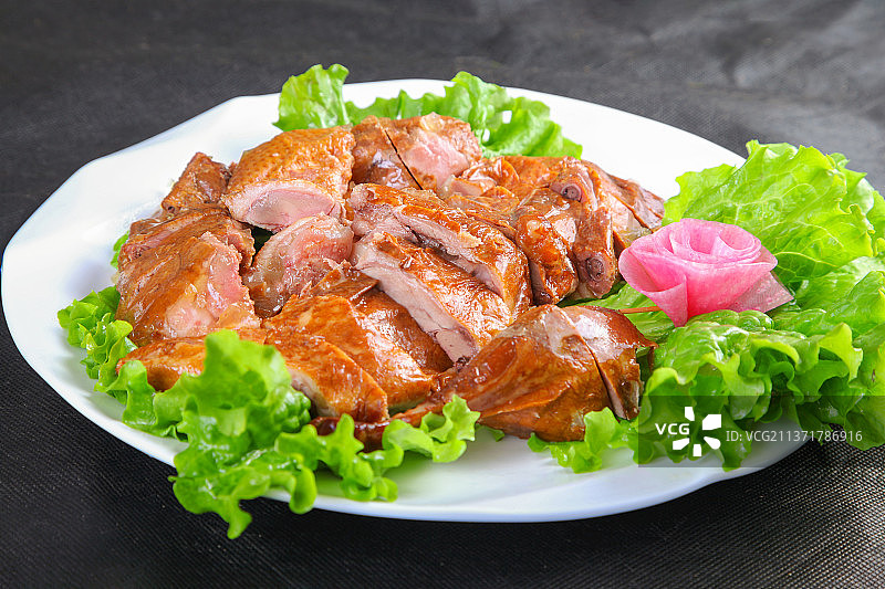 中餐美食-酱板鸭图片素材