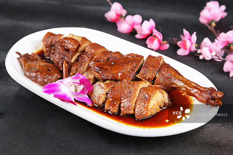 中餐美食-酱板鸭图片素材