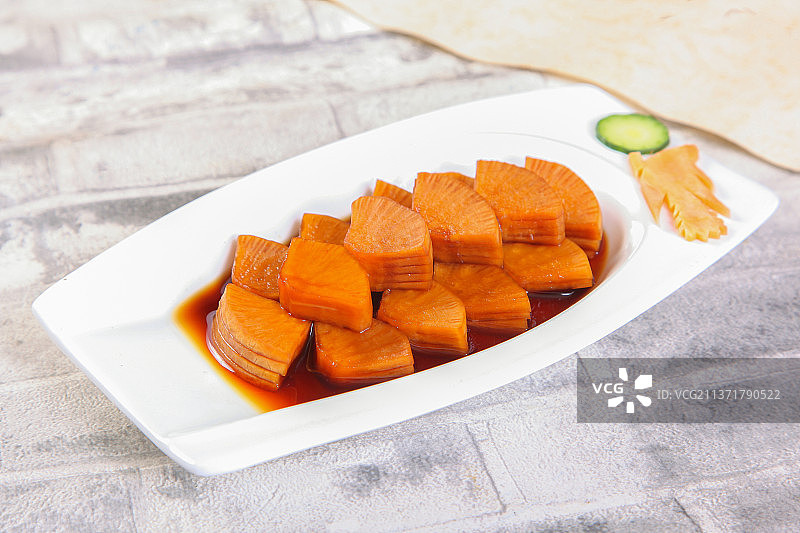 中餐美食-酱萝卜图片素材