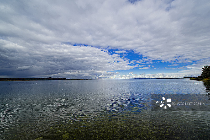 基姆湖泊天空美景图片素材